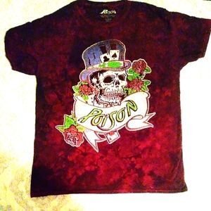 1987 POISON rock band TOUR SHIRT